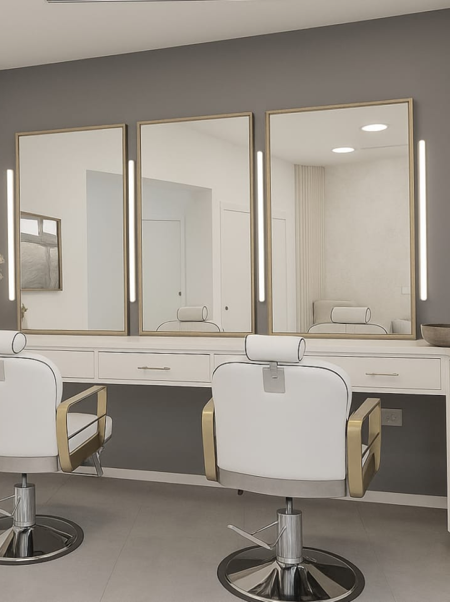 Interior del estudio Cristina Salas