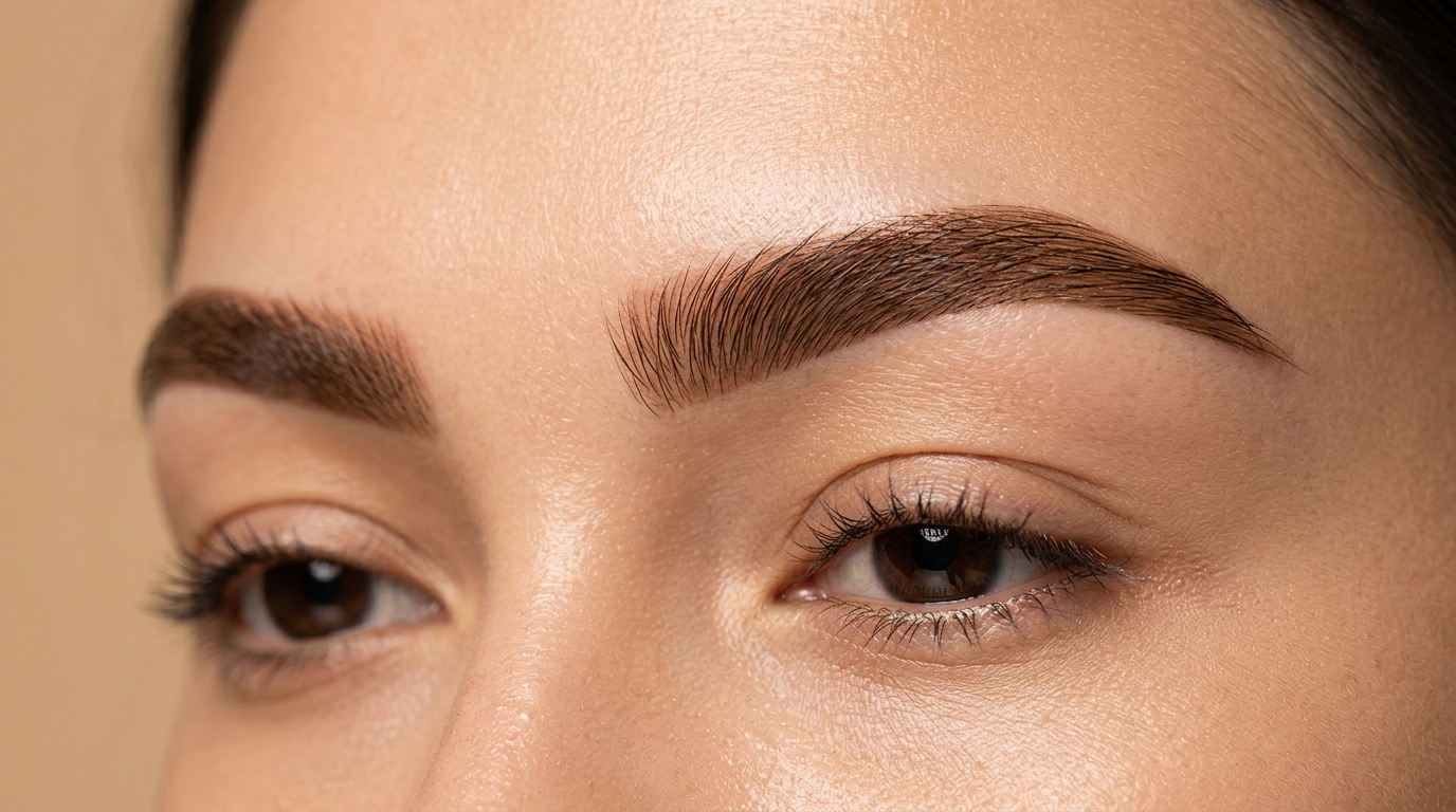 Resultado cejas con tinte